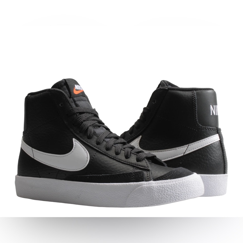 Nike Blazer Mid 77 Blazer Black/White - Size 7Y